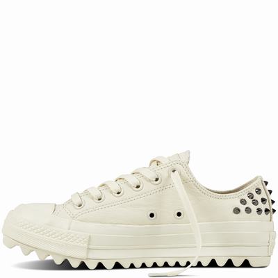 Converse Chuck Taylor All Star Lift Ripple Platform Womens - Grey/Grey Shoes (716DNPXA)